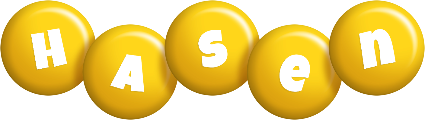 Hasen candy-yellow logo