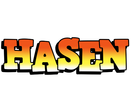 Hasen sunset logo
