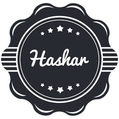 Hashar badge logo