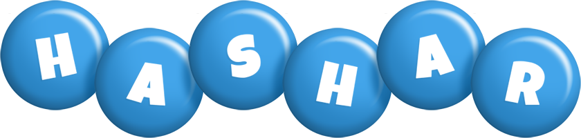 Hashar candy-blue logo