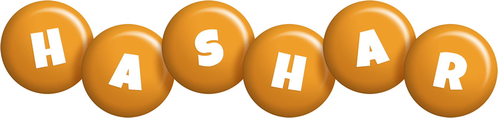 Hashar candy-orange logo