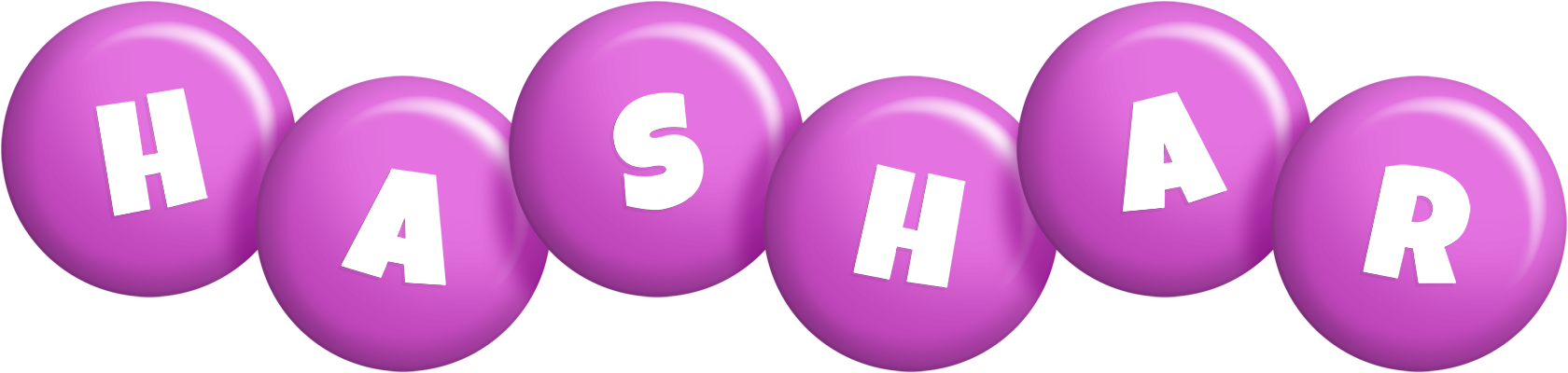 Hashar candy-purple logo