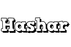 Hashar snowing logo