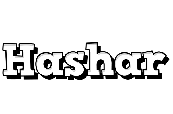 Hashar snowing logo
