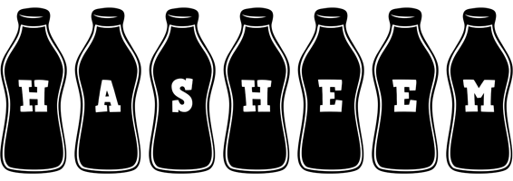 Hasheem bottle logo