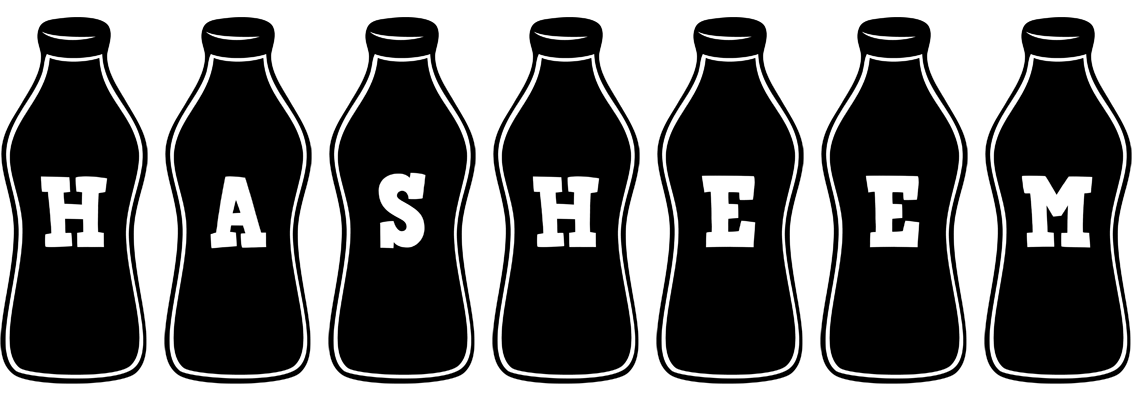 Hasheem bottle logo