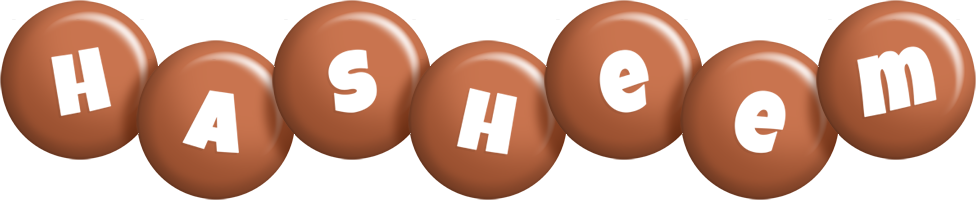 Hasheem candy-brown logo