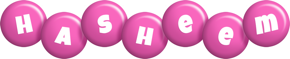 Hasheem candy-pink logo