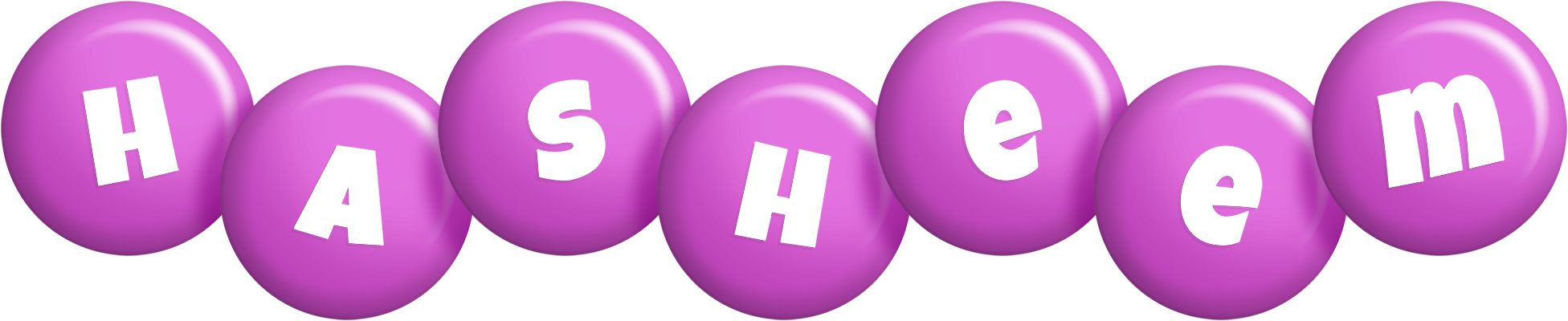 Hasheem candy-purple logo