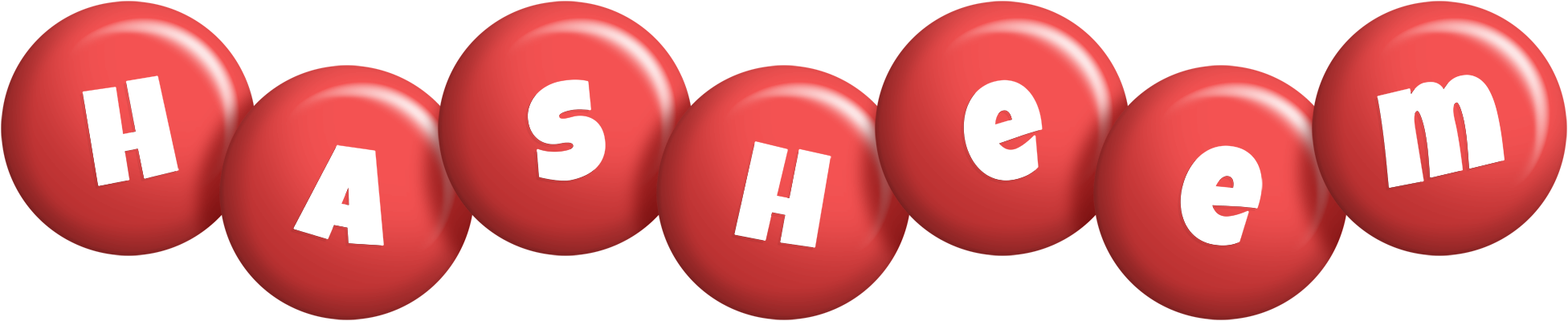 Hasheem candy-red logo