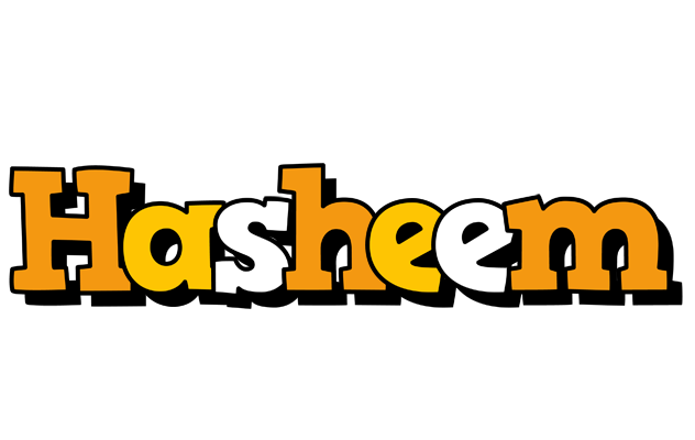Hasheem cartoon logo