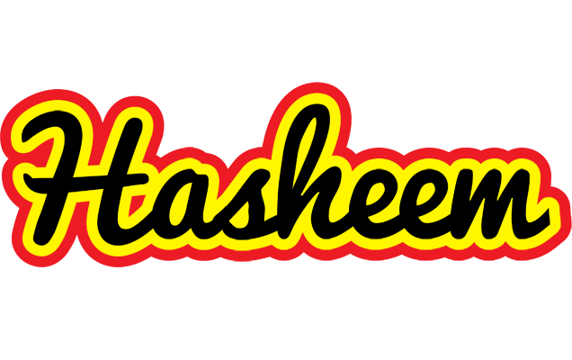 Hasheem flaming logo