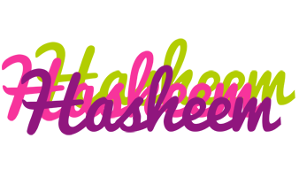 Hasheem flowers logo