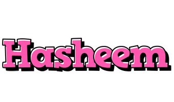 Hasheem girlish logo