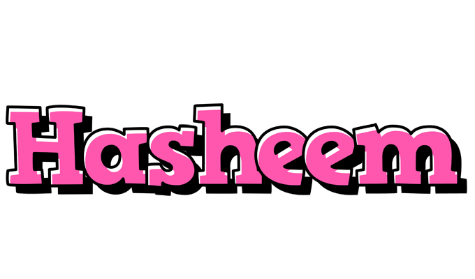 Hasheem girlish logo