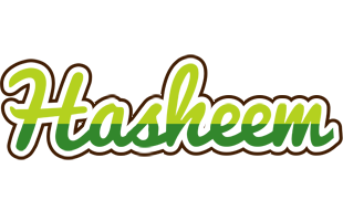 Hasheem golfing logo