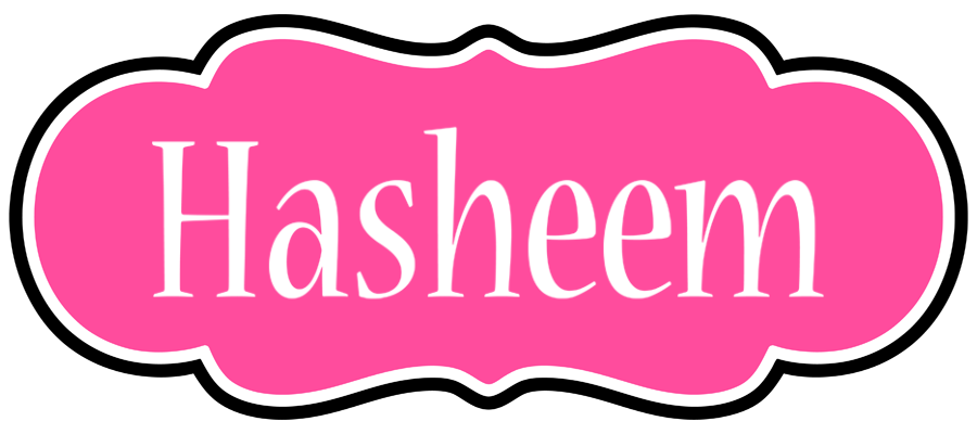 Hasheem invitation logo