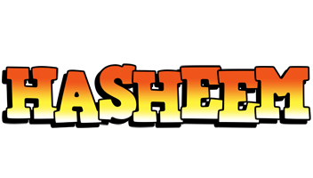 Hasheem sunset logo