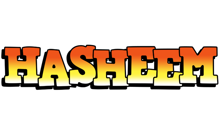 Hasheem sunset logo