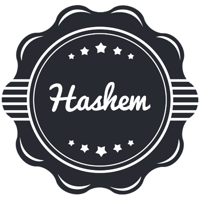 Hashem badge logo