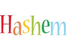 Hashem birthday logo