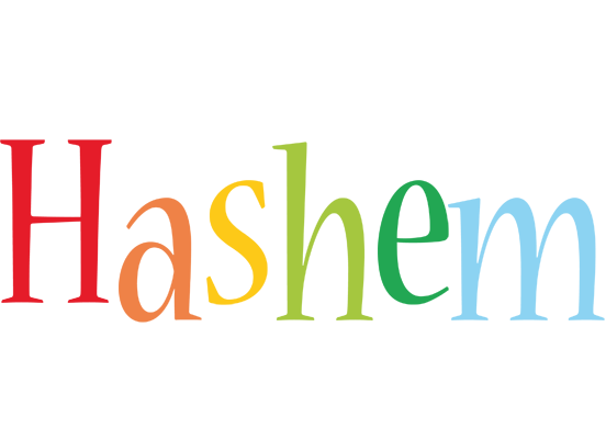 Hashem birthday logo