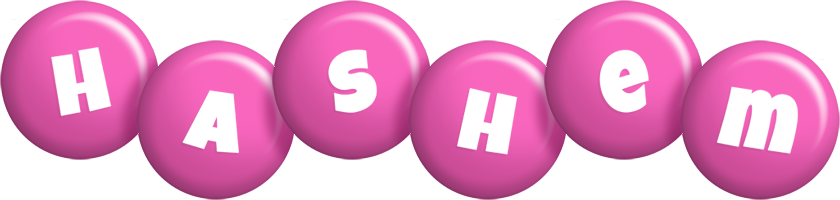 Hashem candy-pink logo