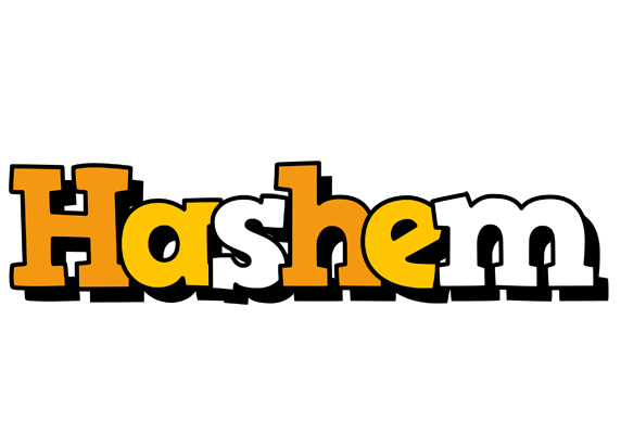 Hashem cartoon logo