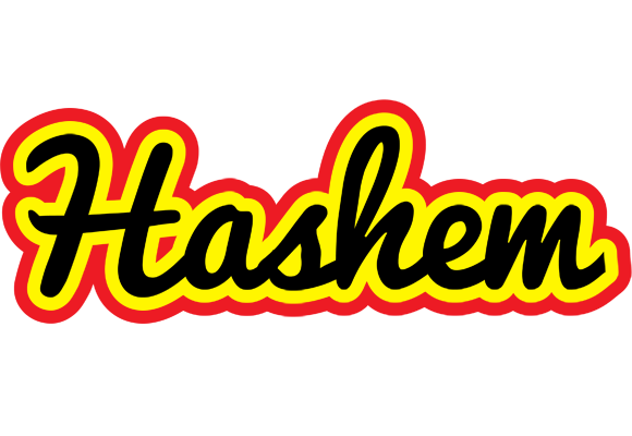 Hashem flaming logo