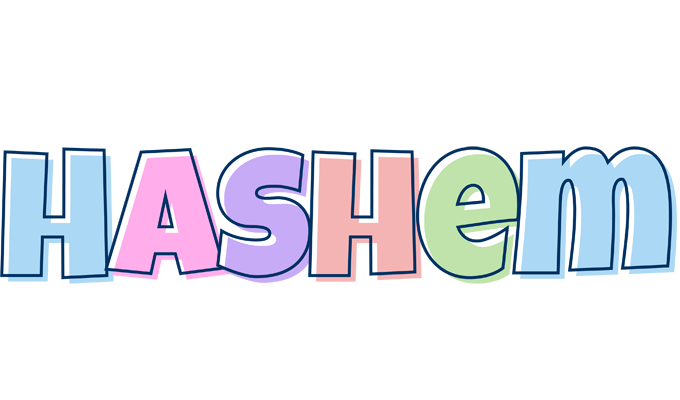 Hashem pastel logo