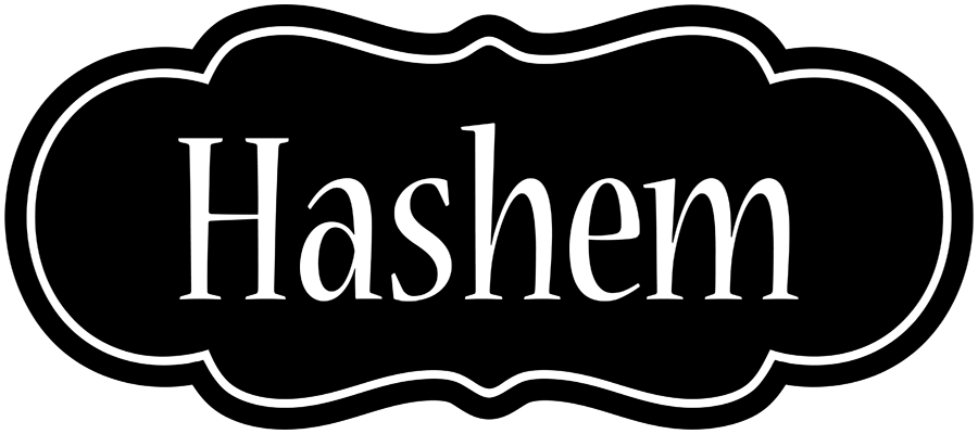 Hashem welcome logo