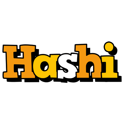 Hashi cartoon logo