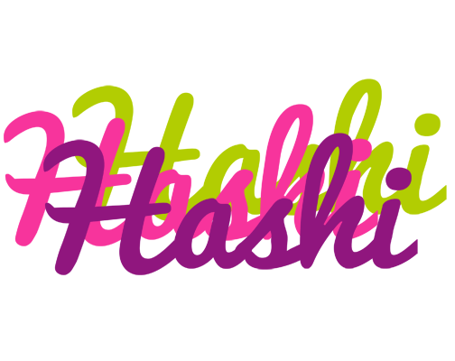 Hashi flowers logo