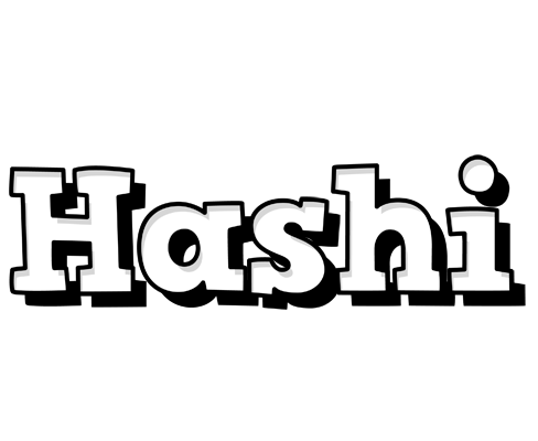 Hashi snowing logo