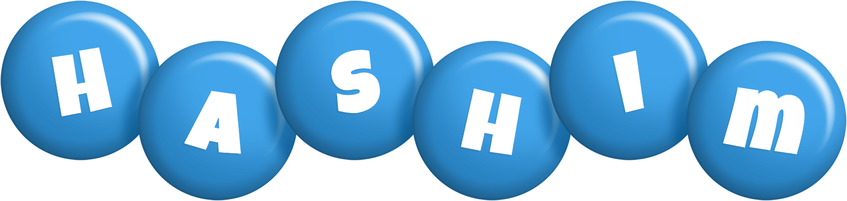 Hashim candy-blue logo