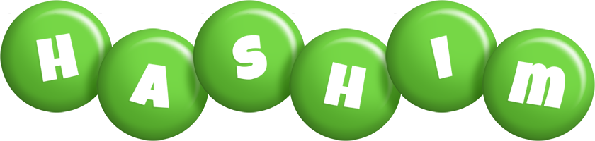 Hashim candy-green logo
