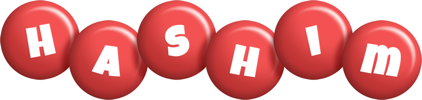 Hashim candy-red logo