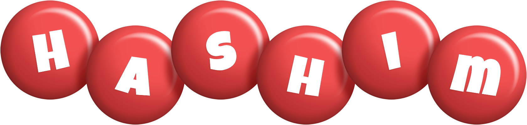 Hashim candy-red logo