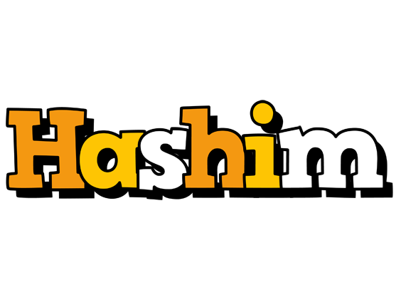 Hashim cartoon logo