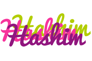 Hashim flowers logo