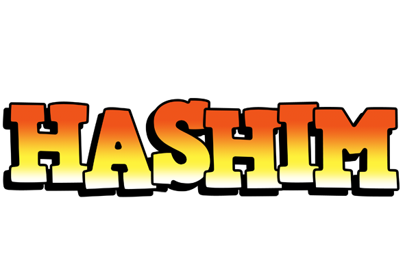 Hashim sunset logo