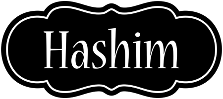 Hashim welcome logo