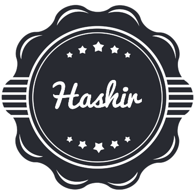 Hashir badge logo