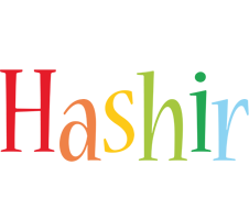 Hashir birthday logo