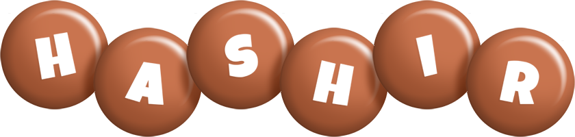 Hashir candy-brown logo