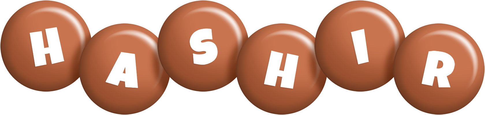 Hashir candy-brown logo