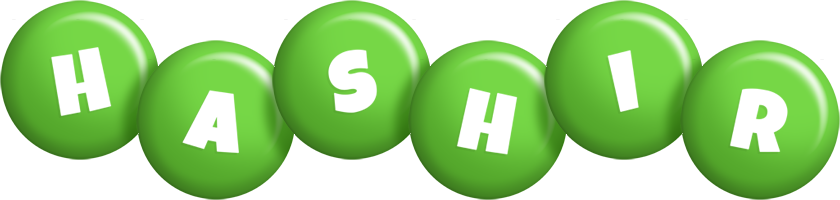 Hashir candy-green logo