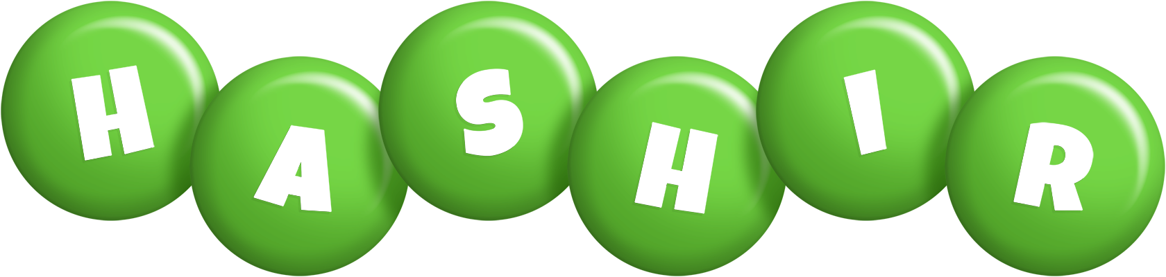 Hashir candy-green logo
