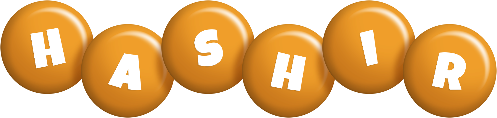 Hashir candy-orange logo