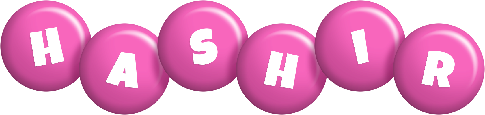 Hashir candy-pink logo
